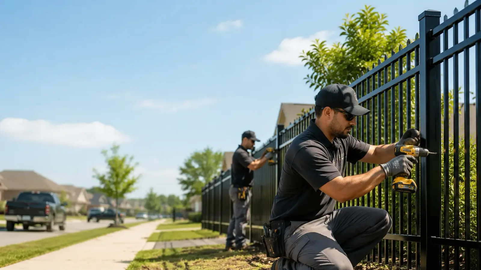 Metal Fence Installation in Lesage, WV